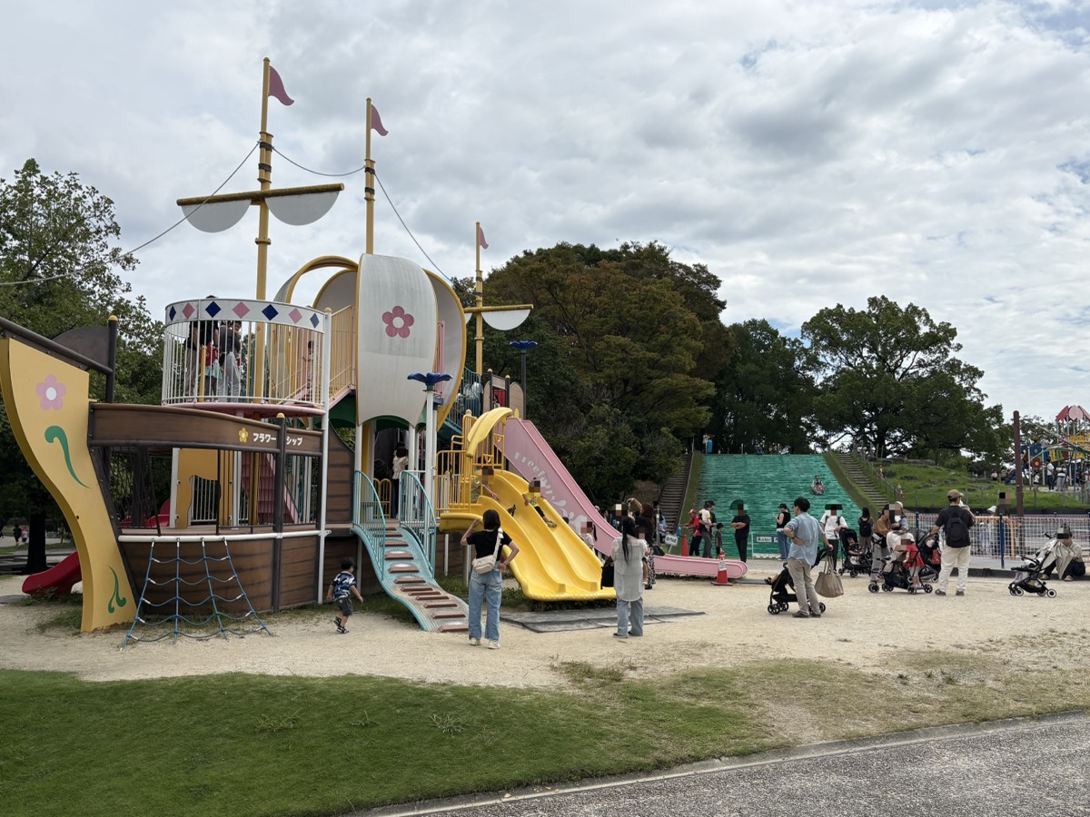 堀内公園の様子